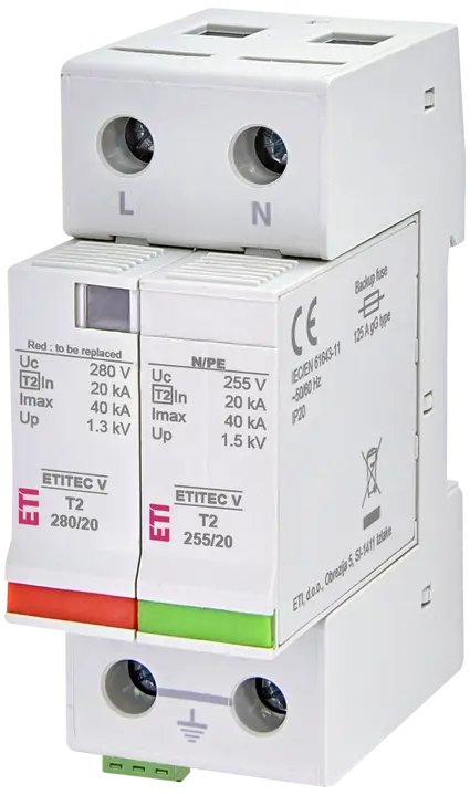 Image of ETITEC V T2 280/20 1+1 RC