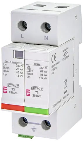 ETITEC V T2 280/20 1+1 RC