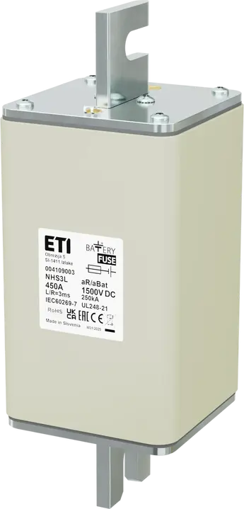 Image of NHS3L aR/aBat 450A/1500V DC AL