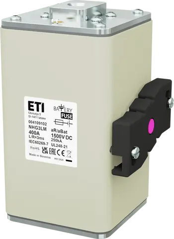 NHG3LM aR/aBat 400A/1500V DCAL