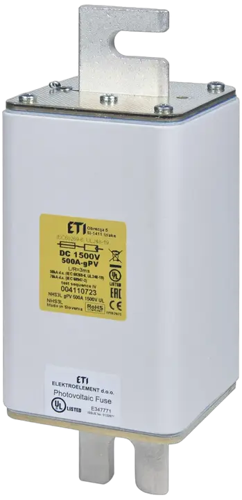 Image of NHS3L gPV 630A/1500V DC UL
