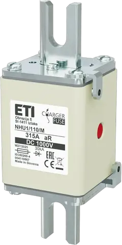 NHU1/110/M aR 315A/1000V DC