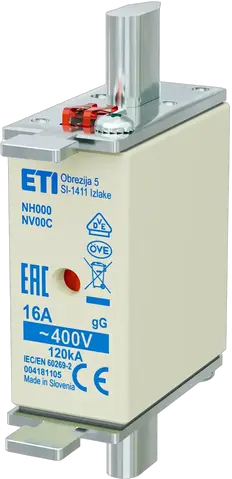 NH000 gG 16A/400V