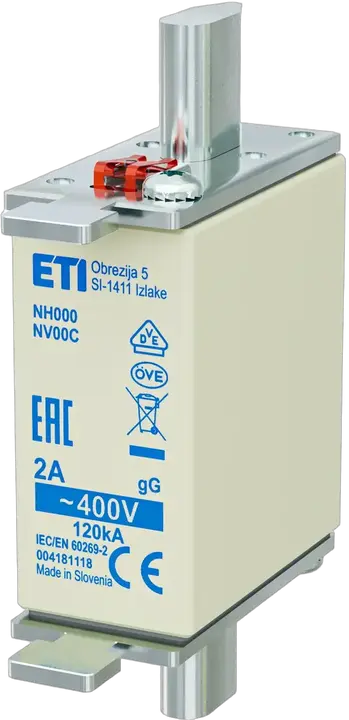 Image of NH000 gG 2A/400V korr.