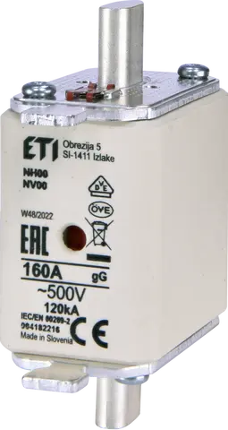 NH00 gG 160A/500V