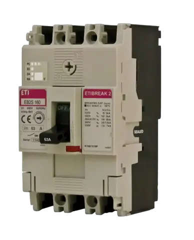EB2S 160/4SF 160A 4p