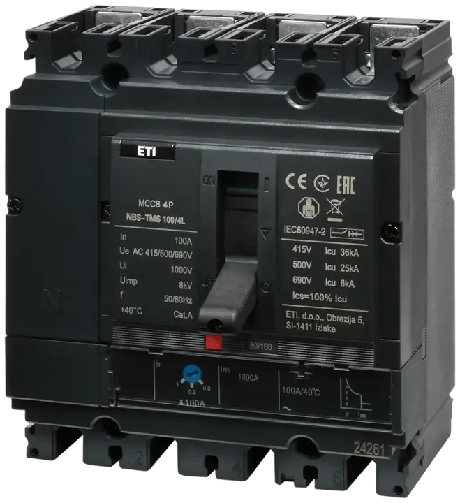 Image of NBS-TMS 100/4S  50A 4P