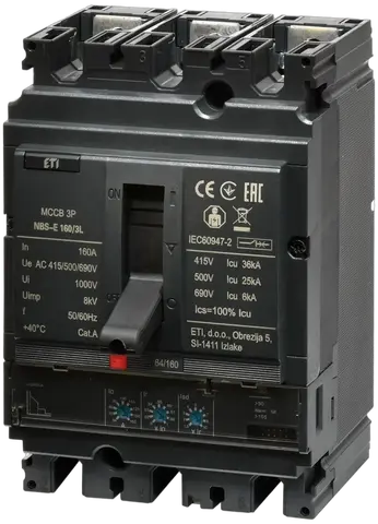 NBS-E 160/3L 160A 3P