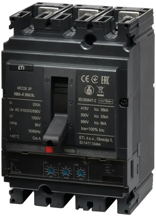 Image of NBS-E 250/3L 250A 3P