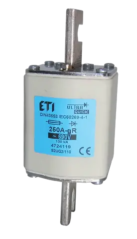NHS2/110 UQ2 gR 160A/690V